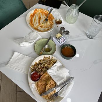 Poca Madre - After the check being dropped off and then returning to collect payment the server still left the plates . Empty hands both visits. - Breakfast & Brunch Near Me - Avondale, Arizona