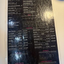Menu Menu