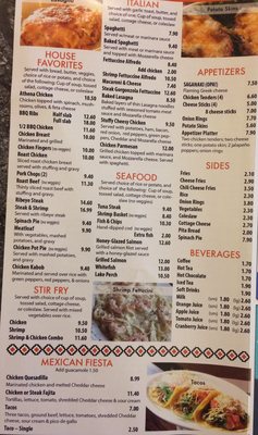 Menu photo 6 Pinckney Diner Pinckney, MI