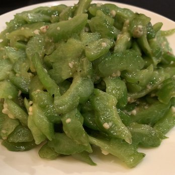 Golden Dragon - Secret Dish: Minced Garlic with Bitter Melon, 蒜蓉苦瓜。Worth trying and taste great. - Chinese Near Me - Flagstaff, Arizona