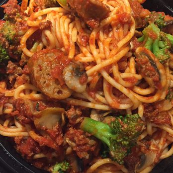 Simply Pasta - Build-your-own:spaghetti, Italian sausage, meat sauce, broccoli - Pasta Shops Near Me - Union City, California Simply Pasta - Build-your-own:spaghetti, Italian sausage, meat sauce, broccoli - Pasta Shops Near Me - Union City, California