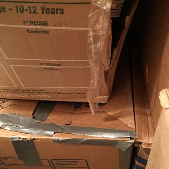 GPS Moving - Boxes torn open insides broken - Movers Near Me - San Diego, California