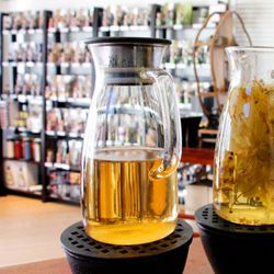 Arogya Holistic Healing - Teas brewed for clients in the Arogya wellness center