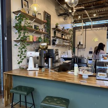 Awaken Coffee at Kerns - Stools to sit at a small bar area - Coffee & Tea Near Me - Knoxville, Tennessee Awaken Coffee at Kerns - Stools to sit at a small bar area - Coffee & Tea Near Me - Knoxville, Tennessee