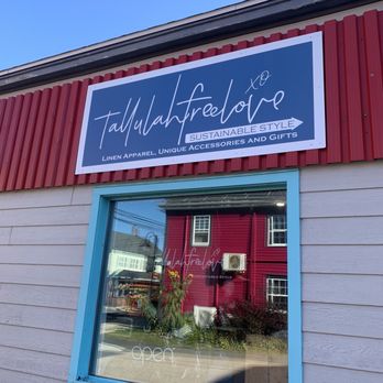 Tallulah Freelove - Front of store - Gift Shops Near Me - Bridgetown, Nova Scotia
