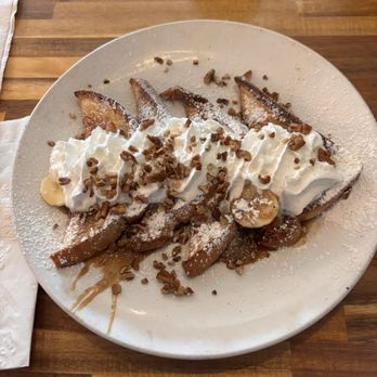 Bubbles and Brunch - Banana Foster French Toast - Breakfast & Brunch Near Me - Mobile, Alabama Bubbles and Brunch - Banana Foster French Toast - Breakfast & Brunch Near Me - Mobile, Alabama