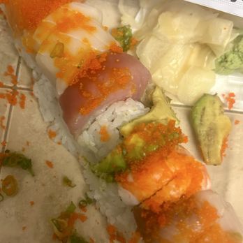 Maya Sushi - Rainbow Roll - Sushi Bars Near Me - Fresno, California Maya Sushi - Rainbow Roll - Sushi Bars Near Me - Fresno, California