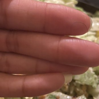 Del Taco - Hair in my food Chicken Bacon Avocado Salad - Mexican Near Me - Sacramento, California Del Taco - Hair in my food Chicken Bacon Avocado Salad - Mexican Near Me - Sacramento, California