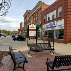 Village of Manchester - Looking East on Main St. from Main St. and Washington St. in Manchester
