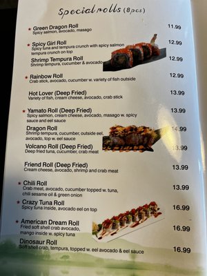 Menu photo 5 Yamatos Corbin, KY