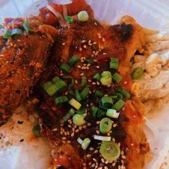Ai Pono Cafe - Da Spicy Plate (chicken) - Asian Fusion Near Me - Costa Mesa, California