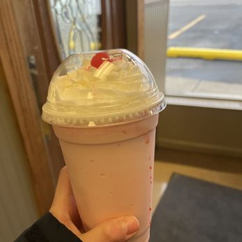 Panos Restaurant - Strawberry milkshake - New American Near Me - Erie, Pennsylvania Panos Restaurant - Strawberry milkshake - New American Near Me - Erie, Pennsylvania