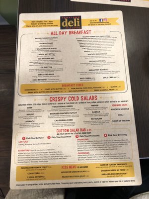 Menu photo 2 Downtown Deli & Eatery Scranton, PA