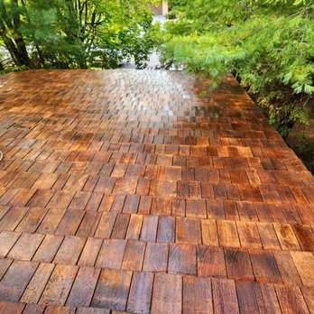 Osborne's Professional Services - Finished roof top power washing. - Landscaping Near Me - Spring Mills, Pennsylvania Osborne's Professional Services - Finished roof top power washing. - Landscaping Near Me - Spring Mills, Pennsylvania