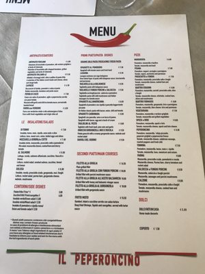 Menu photo 3 Il Peperoncino Pisa, PI