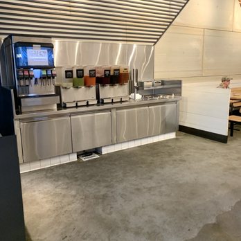 CAVA - The drinks area - Mediterranean Near Me - Pasadena, California CAVA - The drinks area - Mediterranean Near Me - Pasadena, California