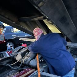 St Martin Welding - Emergency repair work tandem