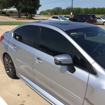 Frisco Tint - 30% on front driver and passenger windows, 15% on the rear passenger windows and the rear/back window. - Home Window Tinting Near Me - Frisco, Texas