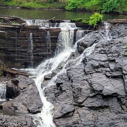 Eagle River Falls - View of Eagle River Falls