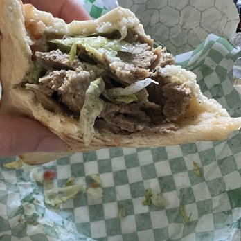 Gyro King - Regular size lamb gyro still plenty of meat!!! - Mediterranean Near Me - Bremerton, Washington Gyro King - Regular size lamb gyro still plenty of meat!!! - Mediterranean Near Me - Bremerton, Washington