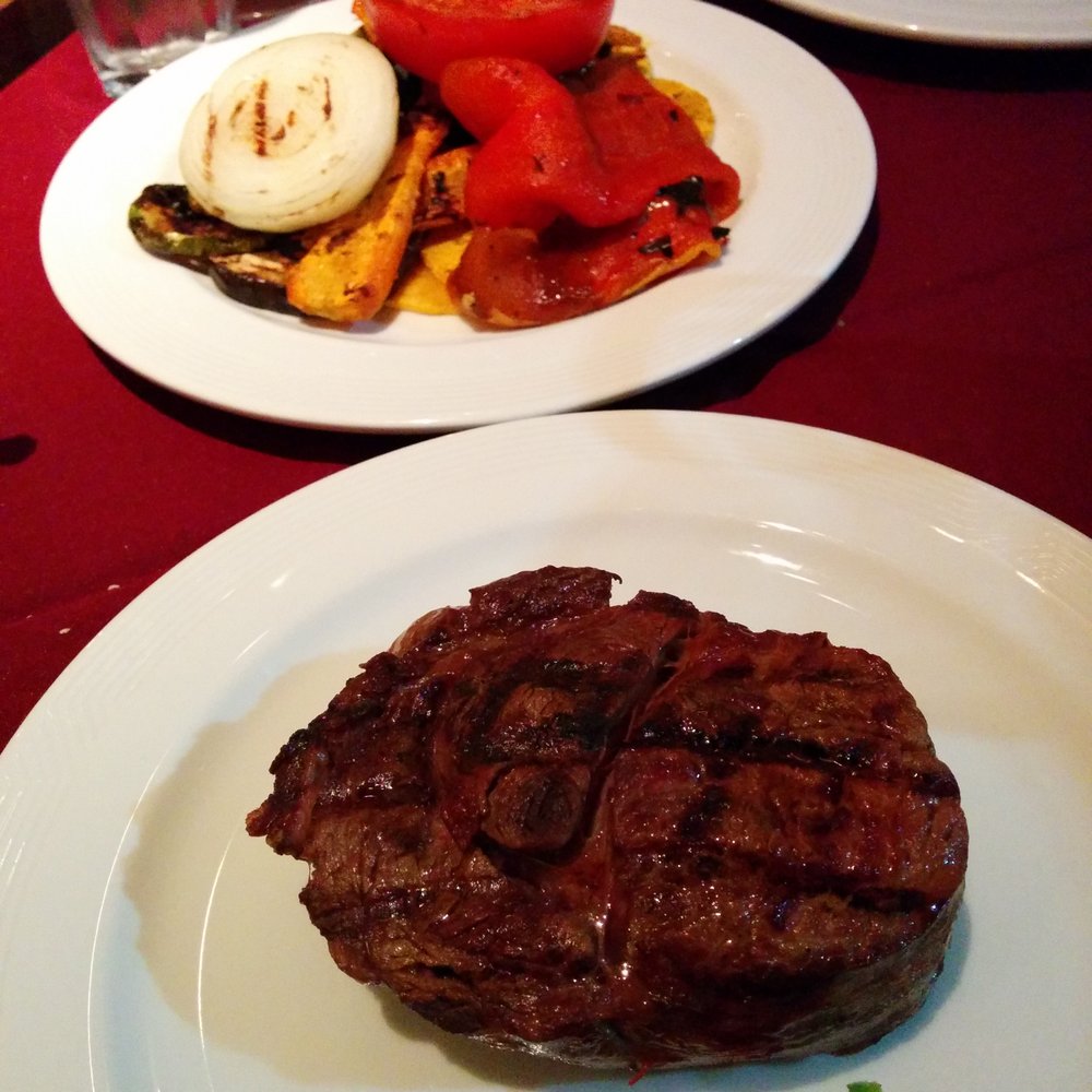 Las Horas - Ojo de bife and grilled veggies. - Argentine Near Me - Buenos Aires, C Las Horas - Ojo de bife and grilled veggies. - Argentine Near Me - Buenos Aires, C