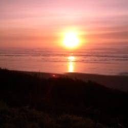 South Beach Campground - Sunsetting December 28th 4:25pm