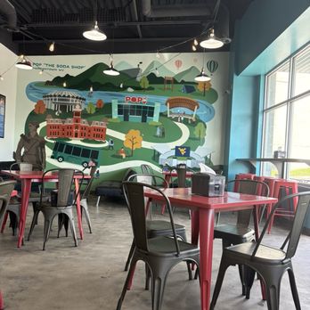Pop The Soda Shop - Interior area - Juice Bars & Smoothies Near Me - Morgantown, West Virginia
