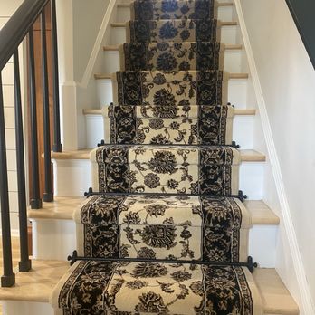 Red Baron Carpet - Stair runner and stair rods. - Carpeting Near Me - Newtown, Connecticut Red Baron Carpet - Stair runner and stair rods. - Carpeting Near Me - Newtown, Connecticut