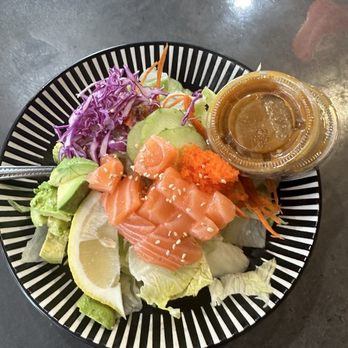 Sushi Box - Salmon salad - Sushi Bars Near Me - Coppell, Texas