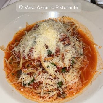 Vaso Azzurro Ristorante - Spaghetti Bolognese - Italian Near Me - Mountain View, California Vaso Azzurro Ristorante - Spaghetti Bolognese - Italian Near Me - Mountain View, California