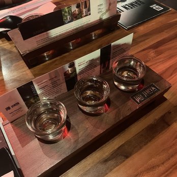 JINYA Ramen Bar - Union Station - Sake flight - Ramen Near Me - Denver, Colorado