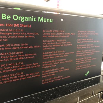 Just Be Organic Smoothie Bar - menu - Juice Bars & Smoothies Near Me - Buford, Georgia Just Be Organic Smoothie Bar - menu - Juice Bars & Smoothies Near Me - Buford, Georgia