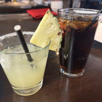 Benihana - Pineapple Margarita and Coke - Teppanyaki Near Me - Arcadia, California