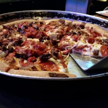 The Silo Restaurant - 14 inch meat lovers - Pizza Near Me - Lake Bluff, Illinois
