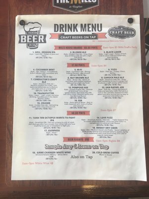 Menu photo 4 The Mills TapHouse + Grill Vaughan, ON