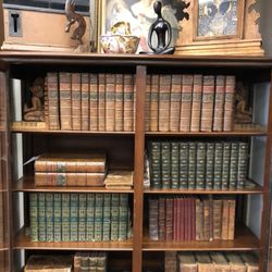 Family Tree Furniture Antiques & Collectibles - Library of hundreds of books, many rare book sets.