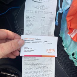 Receipt from an undercut CLEANUP with a clipper. NOT A FULL HAIRCUT. Receipt from an undercut CLEANUP with a clipper. NOT A FULL HAIRCUT.