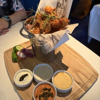 Mister A's - Triple-Dipped Jidori Fried Chicken with Caviar - New American Near Me - San Diego, California Mister A's - Triple-Dipped Jidori Fried Chicken with Caviar - New American Near Me - San Diego, California