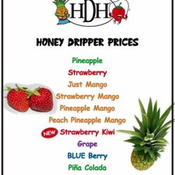 Honey Dripper House - Honey Dripper Flavors!