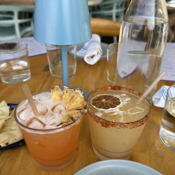Quince Lakehouse - Spicy margarita, oaxacan horns - New American Near Me - Austin, Texas Quince Lakehouse - Spicy margarita, oaxacan horns - New American Near Me - Austin, Texas
