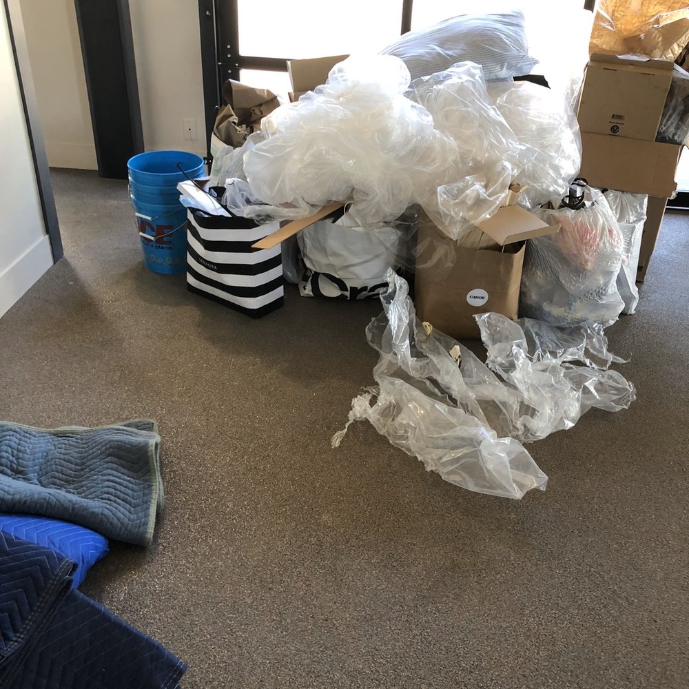 .....piles of garbage left by MP3 .....piles of garbage left by MP3