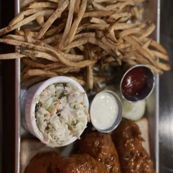 The Stillery - Hot chicken tenders (Nashville hot) with fries - Cocktail Bars Near Me - Westminster, Colorado The Stillery - Hot chicken tenders (Nashville hot) with fries - Cocktail Bars Near Me - Westminster, Colorado
