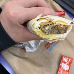 Wendy's - Needed more hot sauce they give sauce .