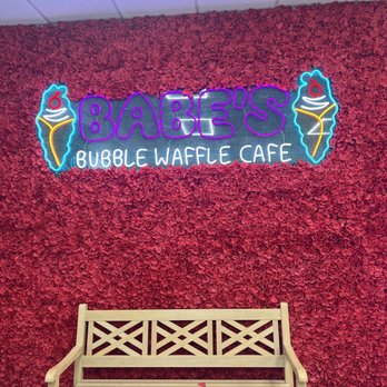 Babes Bubble Waffle Cafe - As you walk in this lively and great atmosphere wraps you in the most delicious smells of fresh waffles. - Waffles Near Me - Brookfield, Wisconsin