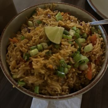Zyka Fusion - Veg Schezwan Rice - Halal Near Me - Fremont, California Zyka Fusion - Veg Schezwan Rice - Halal Near Me - Fremont, California