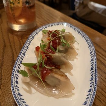 Community Tavern - short rib dumplings - New American Near Me - Chicago, Illinois Community Tavern - short rib dumplings - New American Near Me - Chicago, Illinois