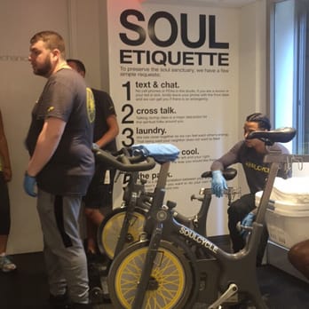 SoulCycle Financial District - Soul etiquette + staff on standby to prep the room for the following class - Cycling Classes Near Me - New York, New York SoulCycle Financial District - Soul etiquette + staff on standby to prep the room for the following class - Cycling Classes Near Me - New York, New York