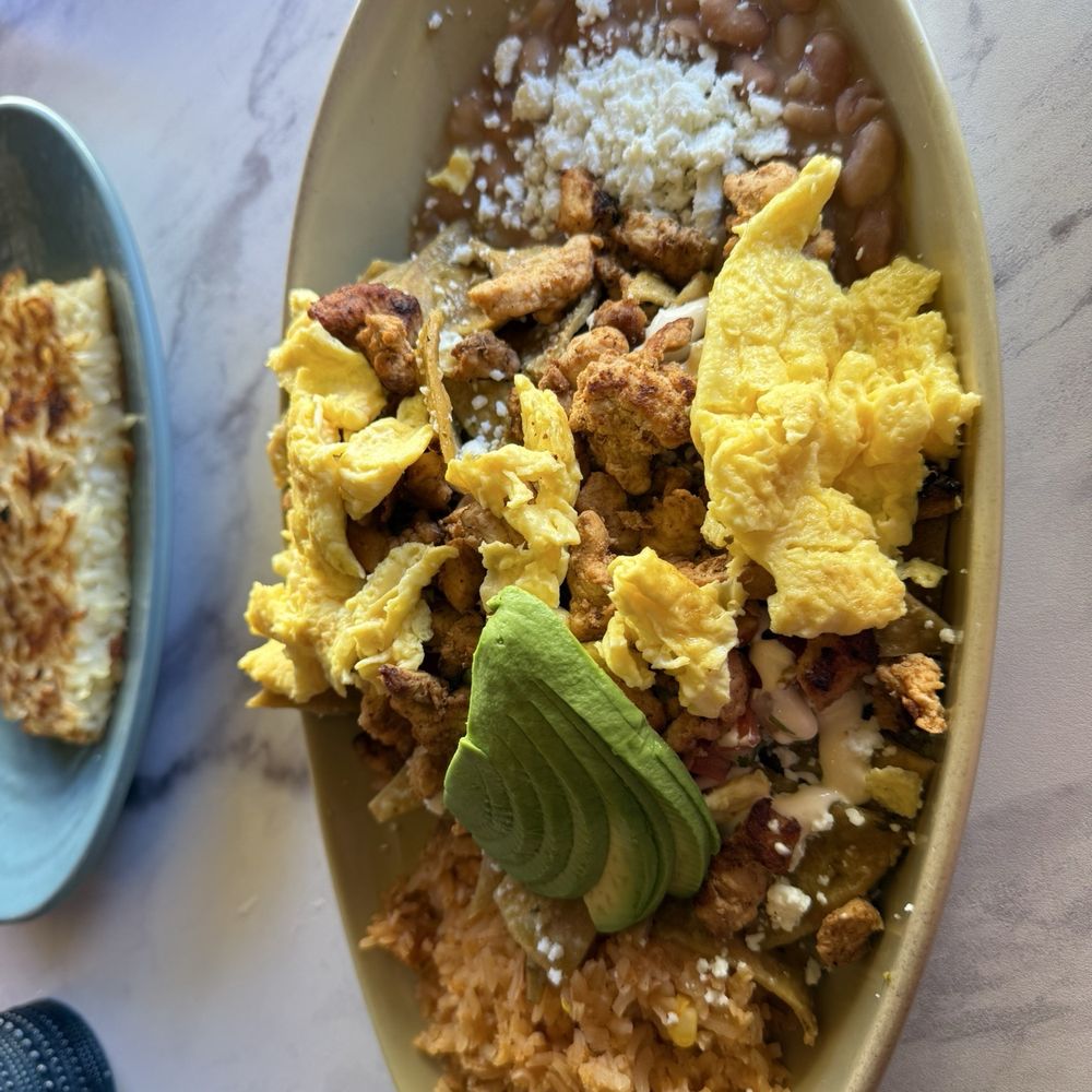 Haven Haus Cafe - chilaquiles with green sauce and chicken - Breakfast & Brunch Near Me - Temecula, California Haven Haus Cafe - chilaquiles with green sauce and chicken - Breakfast & Brunch Near Me - Temecula, California
