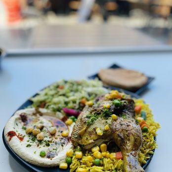 Lotus Falafel and Shawarma - Chicken Shawerma plate - Mediterranean Near Me - Burlingame, California Lotus Falafel and Shawarma - Chicken Shawerma plate - Mediterranean Near Me - Burlingame, California