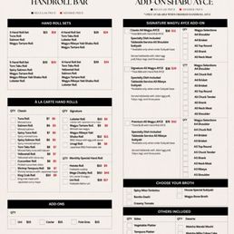 Menu Menu
